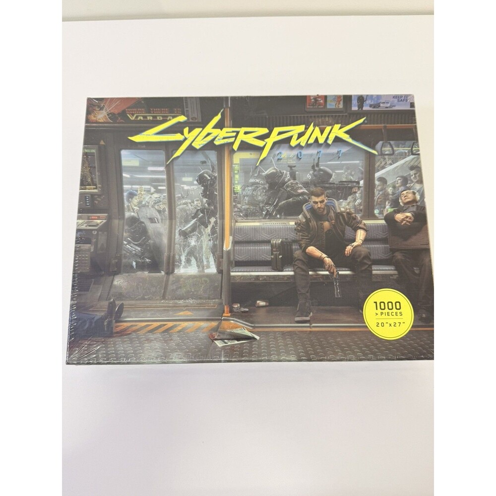 Cyberpunk MetroLife 1000 Pc 20"x27" PS4 Gaming Puzzle Dark Horse (NEW)